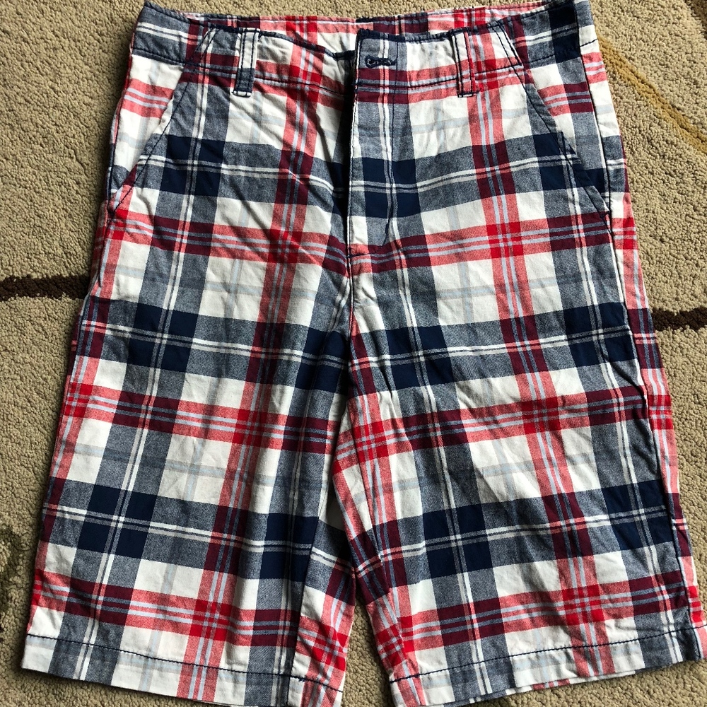 Crazy 8 Boys Plaid Shorts